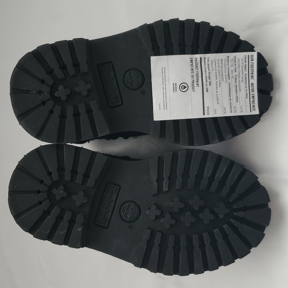 Toddler Timberland Waterproof Leather Boots Black - Picture 5 of 7